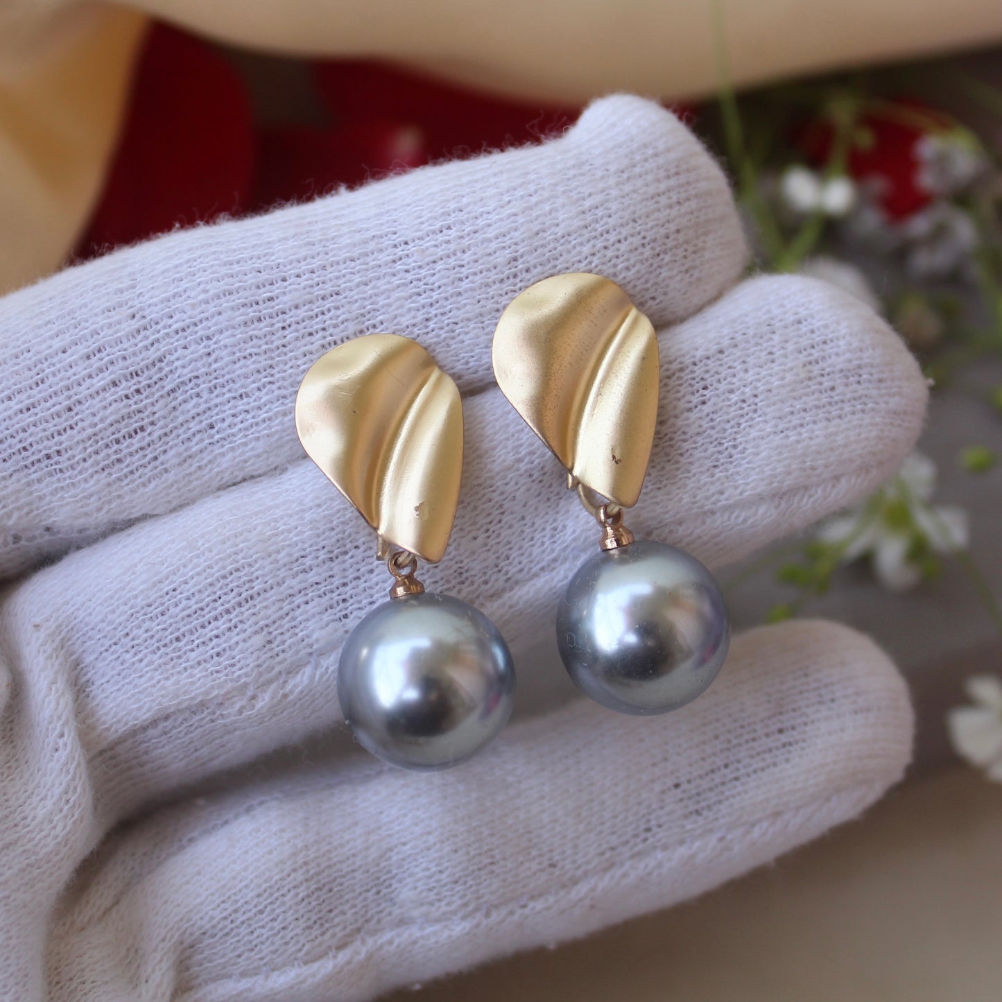 Golden & Silver Mini Studs Earrings