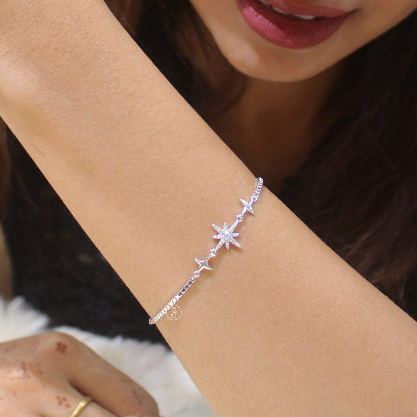 Celestial Sparkle 92.5 Silver Bracelet