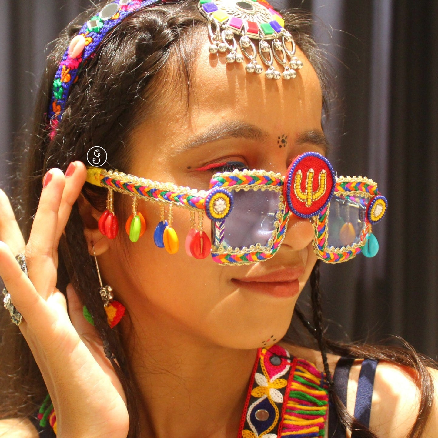 Handcrafted Trishul Navratri Special Goggle