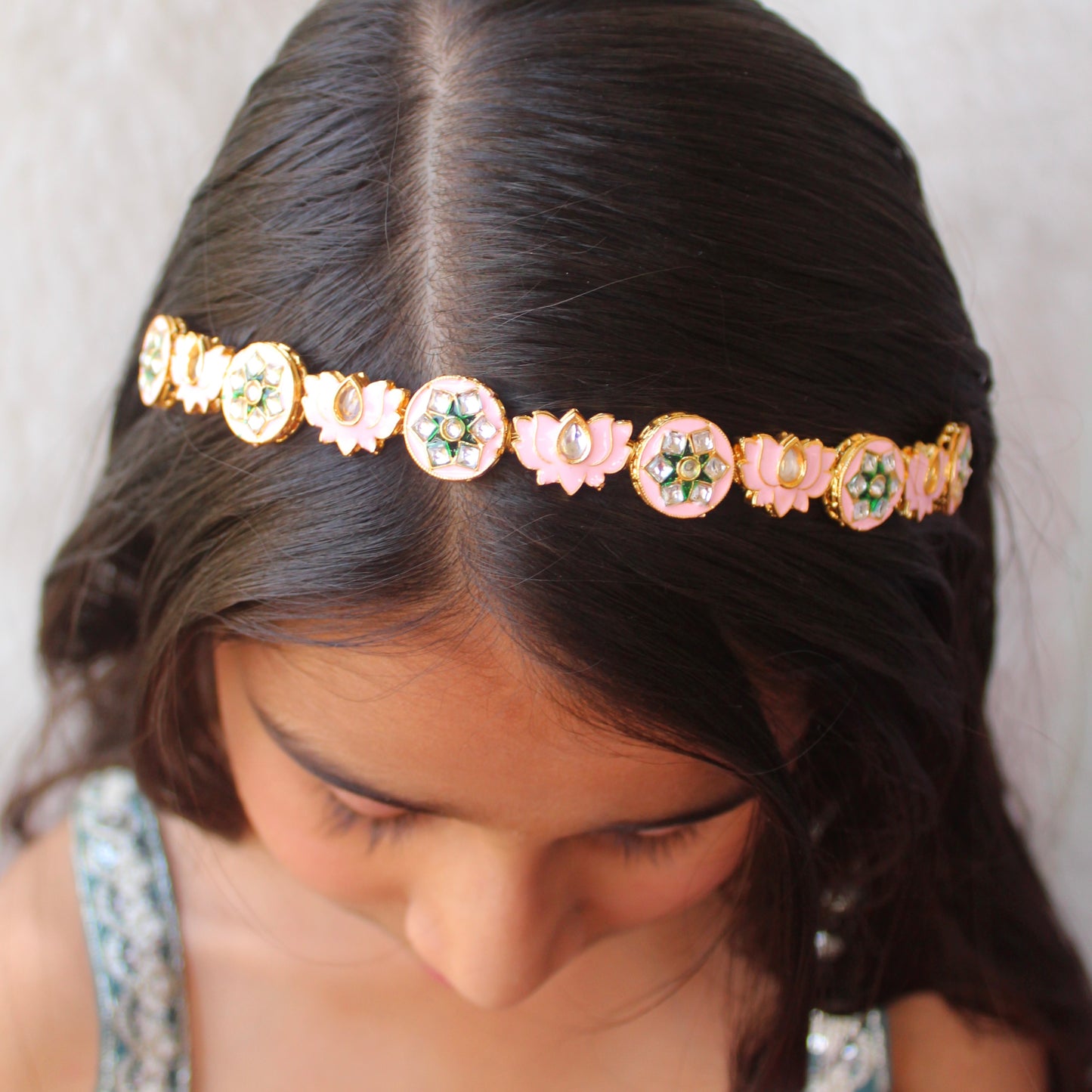 Lovely Lotus & Flower Charms Hairband