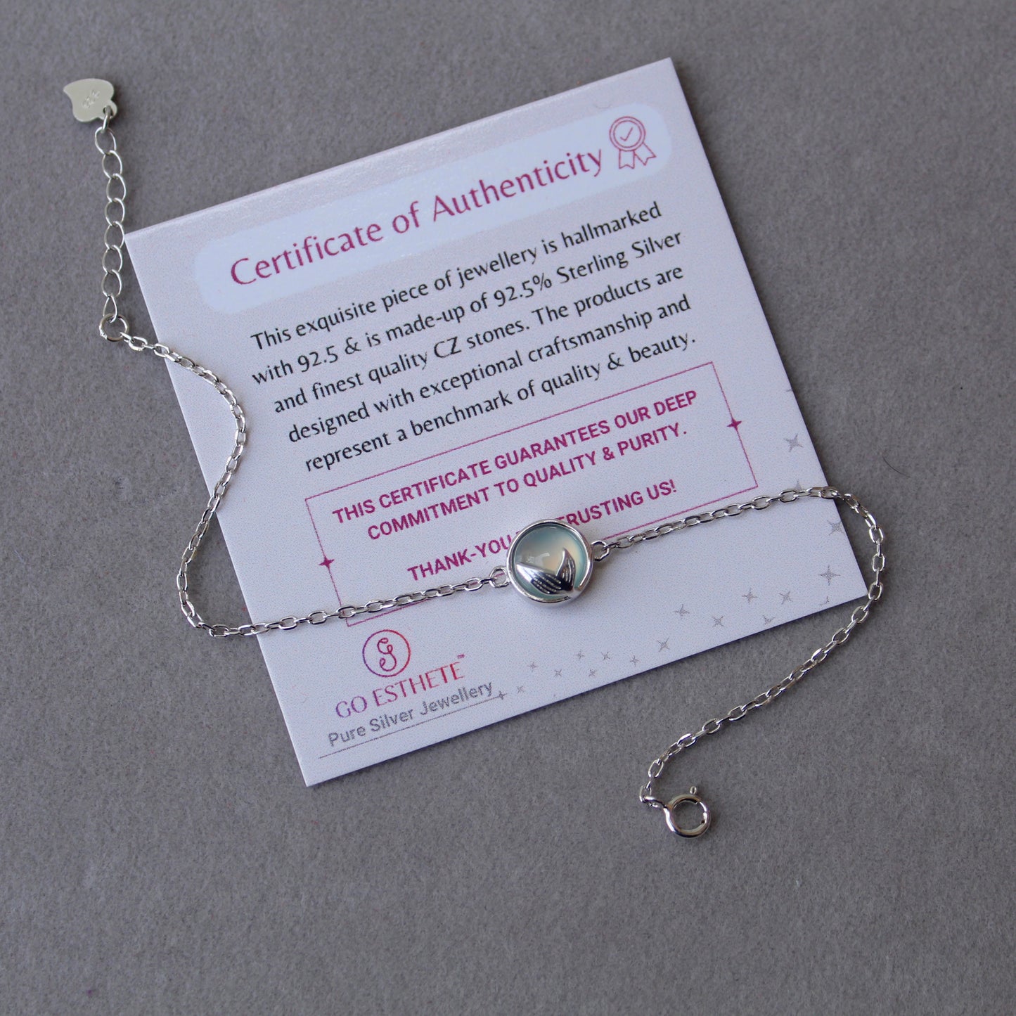 92.5 Sterling Silver Sleek Bracelet