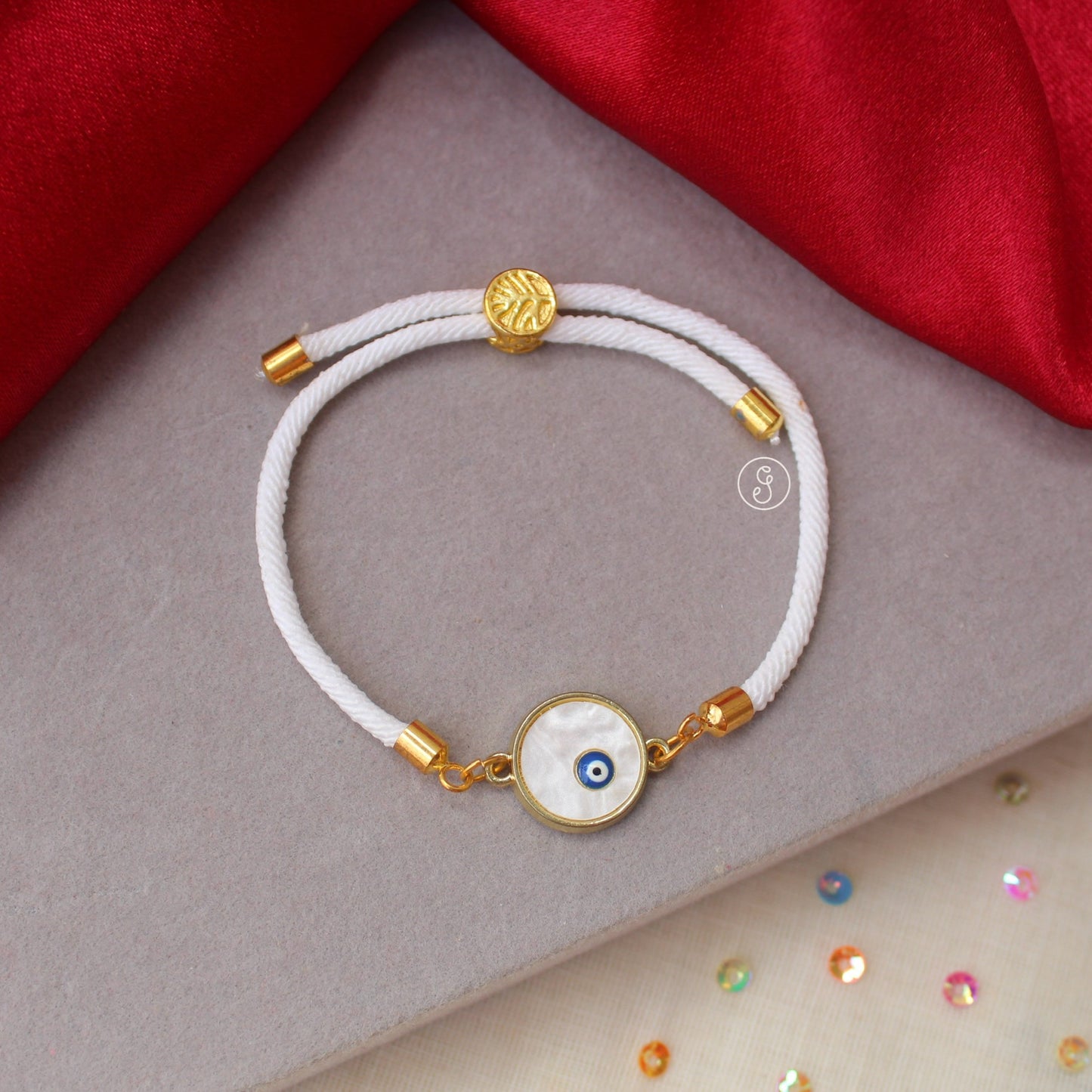 Elegant Evil Eye Unisex Adjustable Bracelet