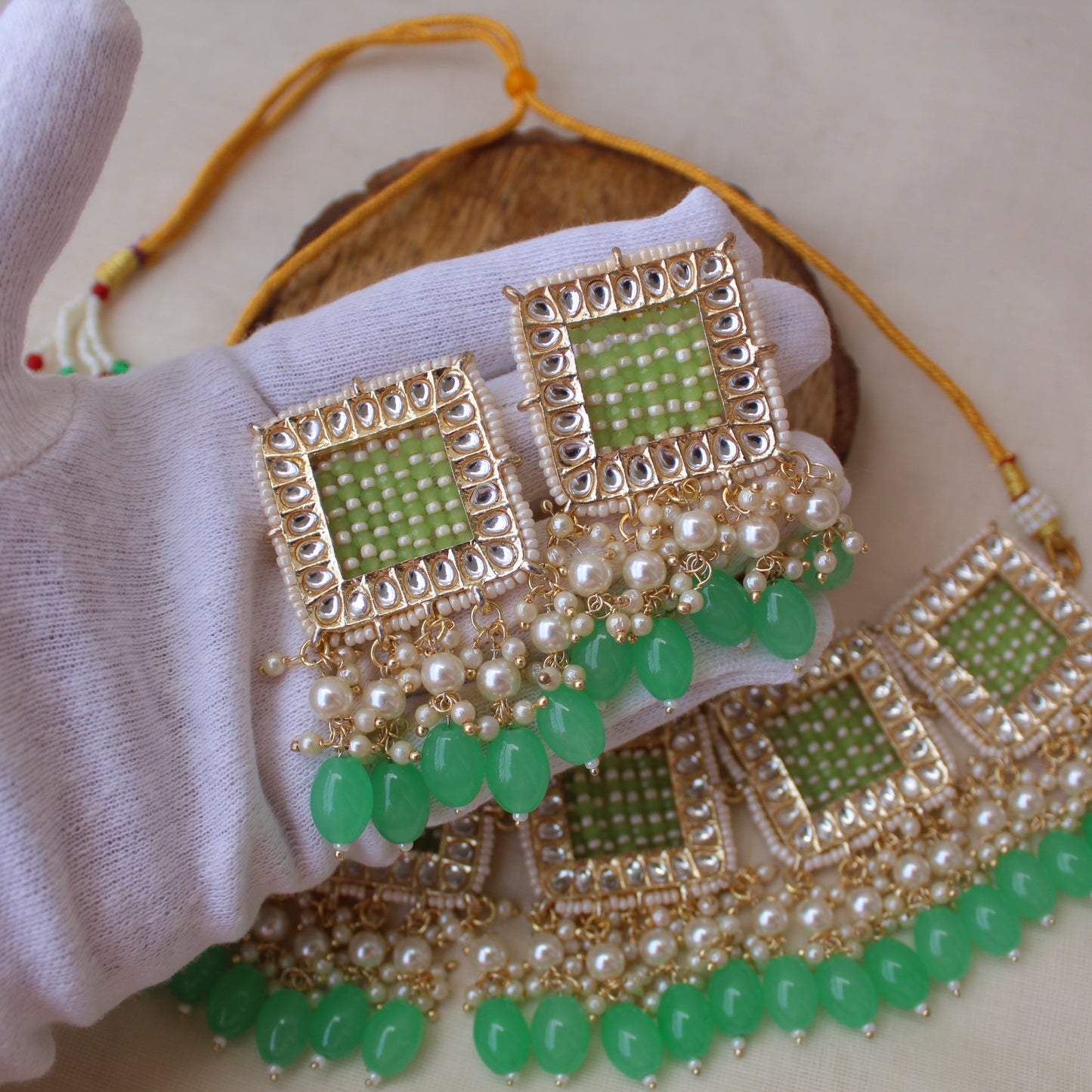 Classic Green Premium Quality Hand Crafted Set