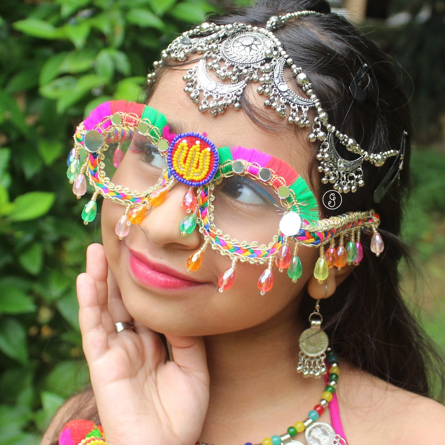 Kids Colourful Handcrafted Festive Goggles