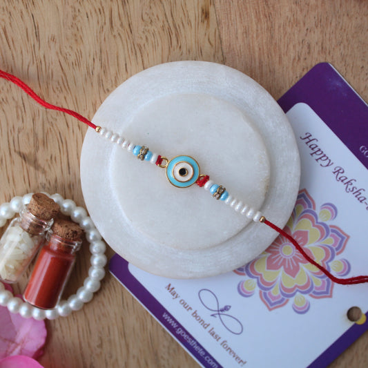 (Set of 2) Evil Eye Raksha-Sutra Rakhi