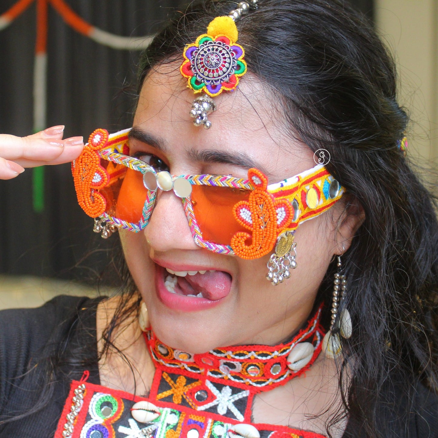 Handcrafted Ganesha Navratri Goggle