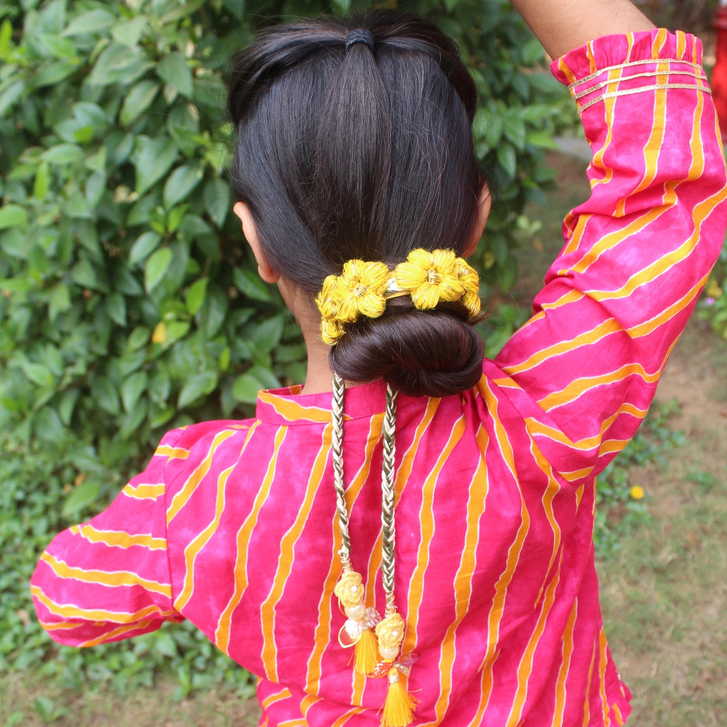 Handcrafted Crochet Floral Multi-Style Accessory