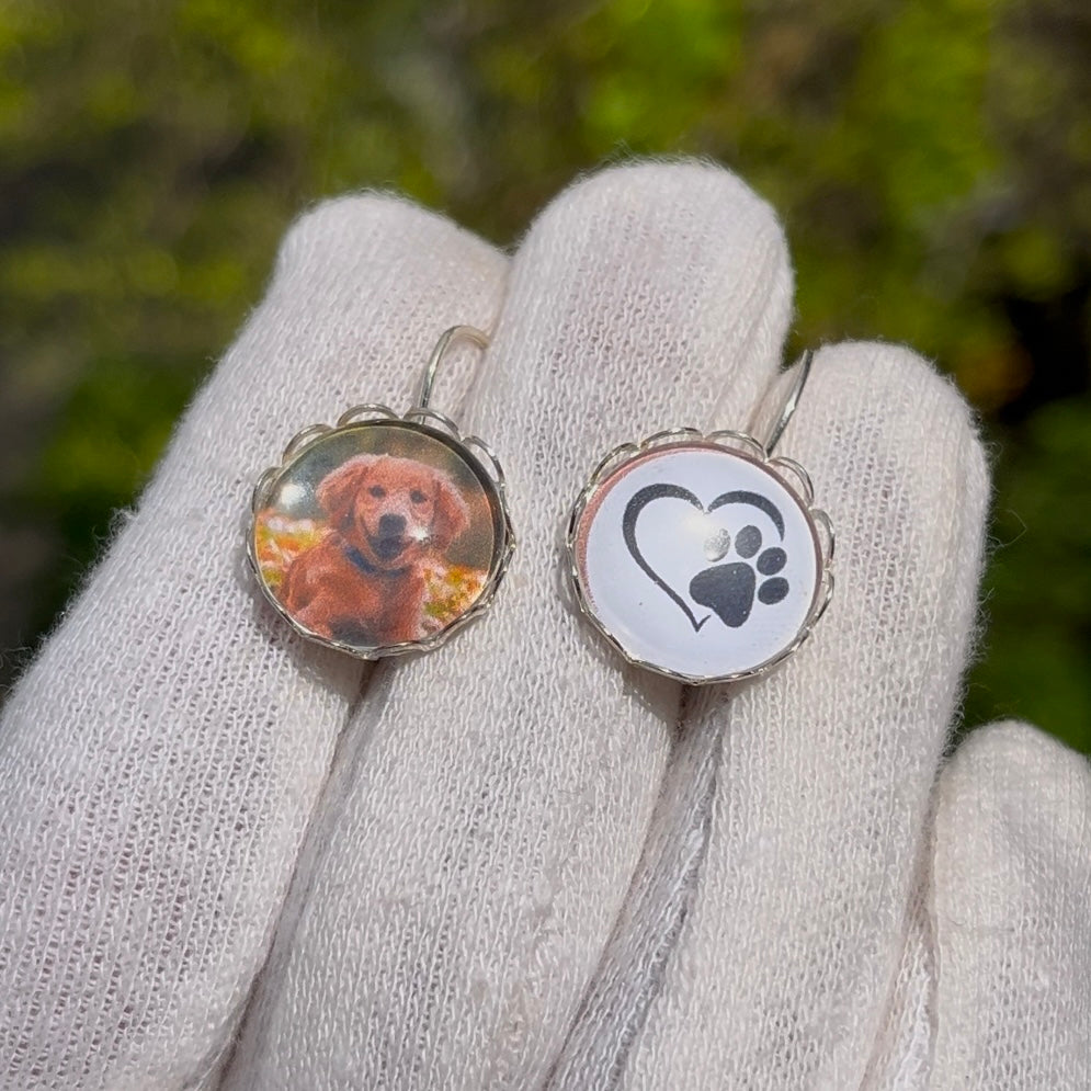 New Customised Photo Earrings