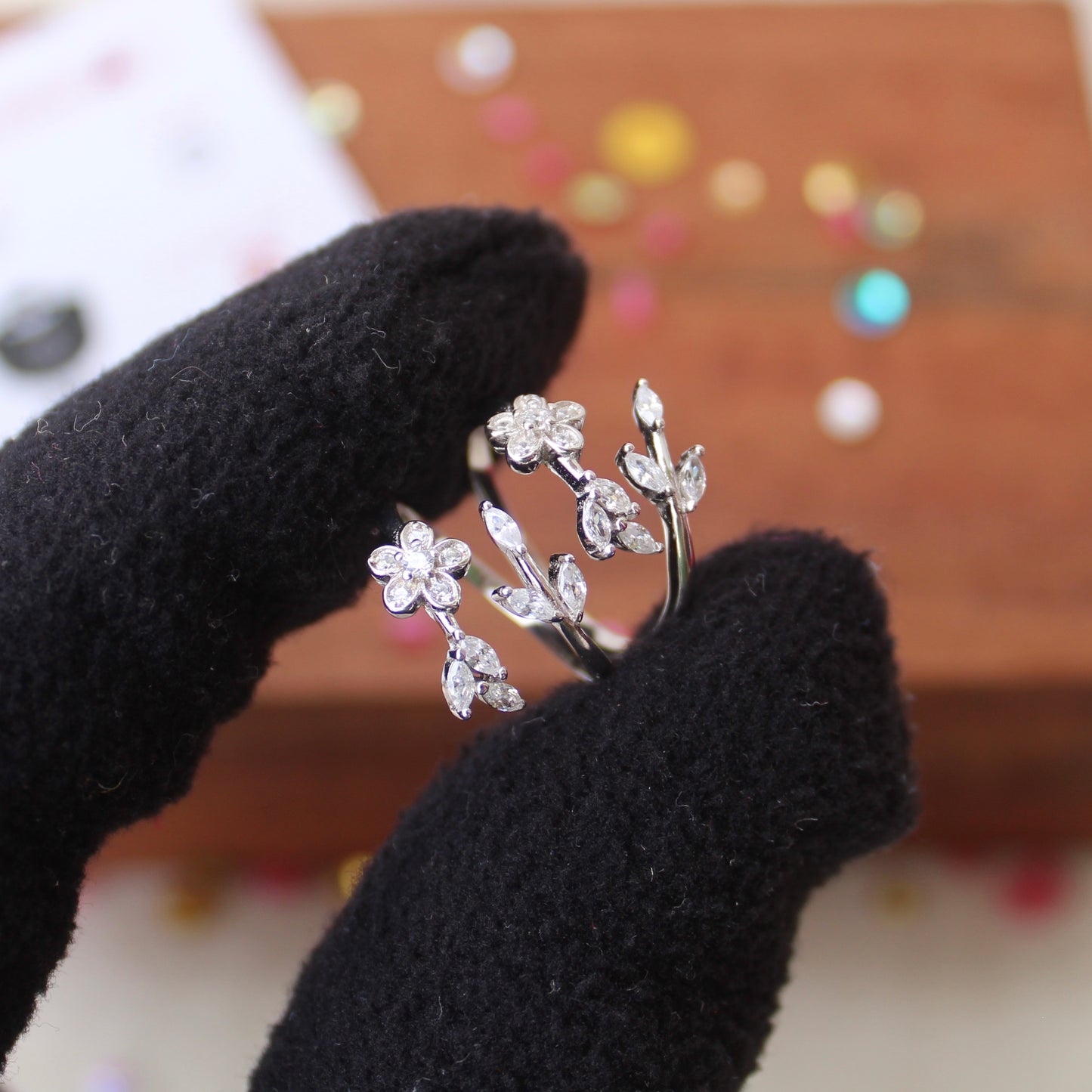 92.5 Pure Silver Adjustable Toe Cum Finger Rings