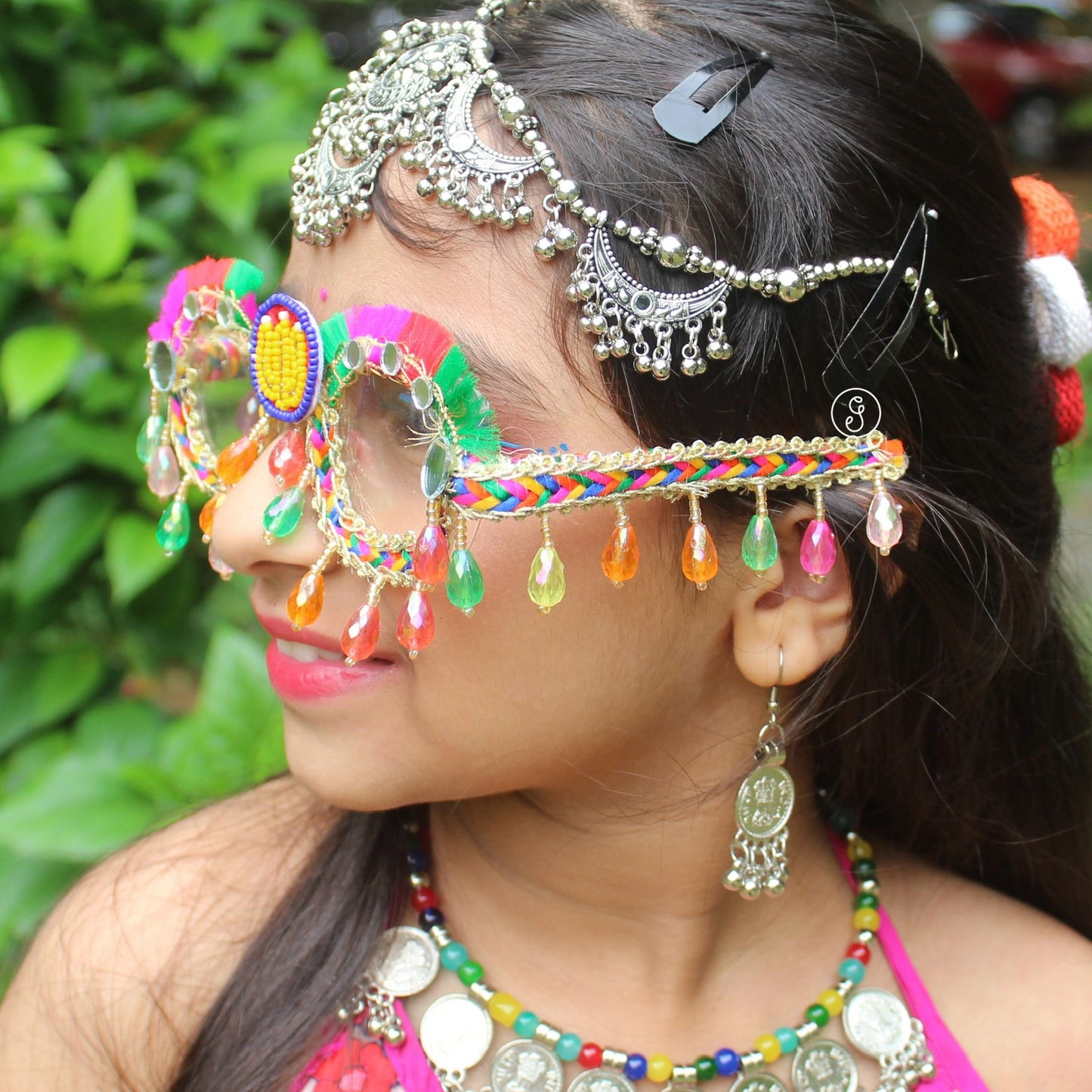 Kids Colourful Handcrafted Festive Goggles