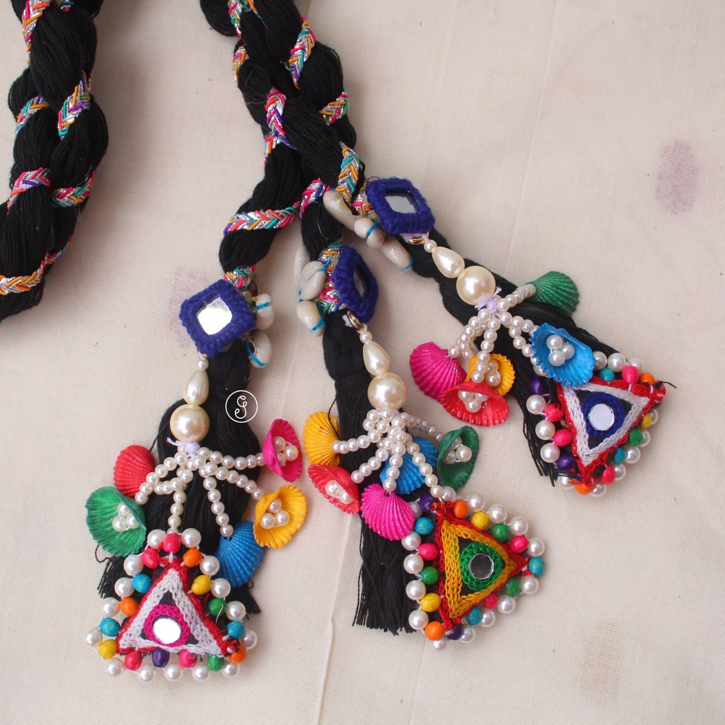 Fabulous Hair Paranda With Multicoloured Tassels