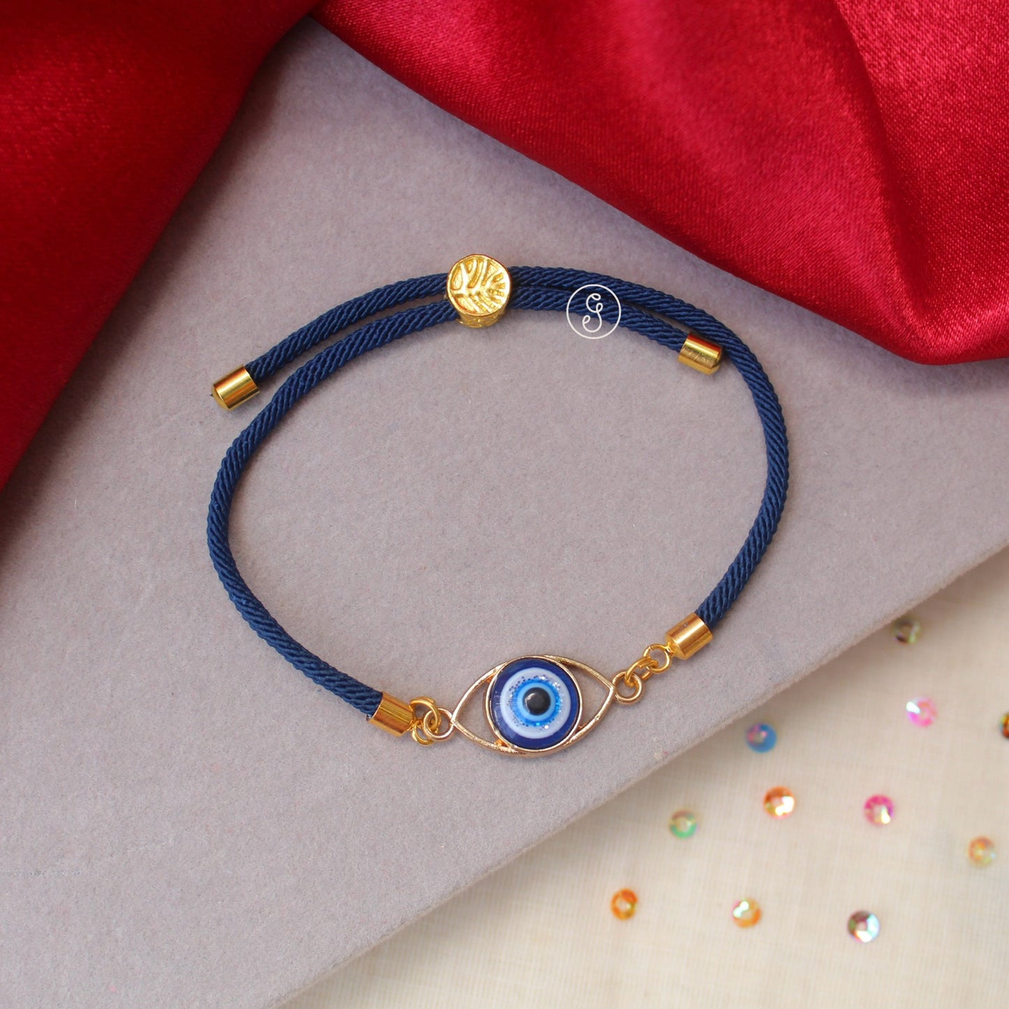 Unisex Evil Eye Adjustable Bracelet