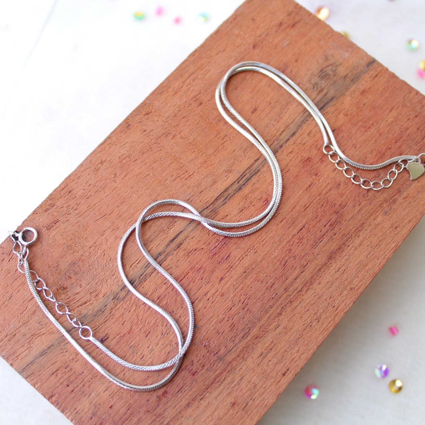 92.5 Pure Silver Ultra Soft Daily-Wear Anklets