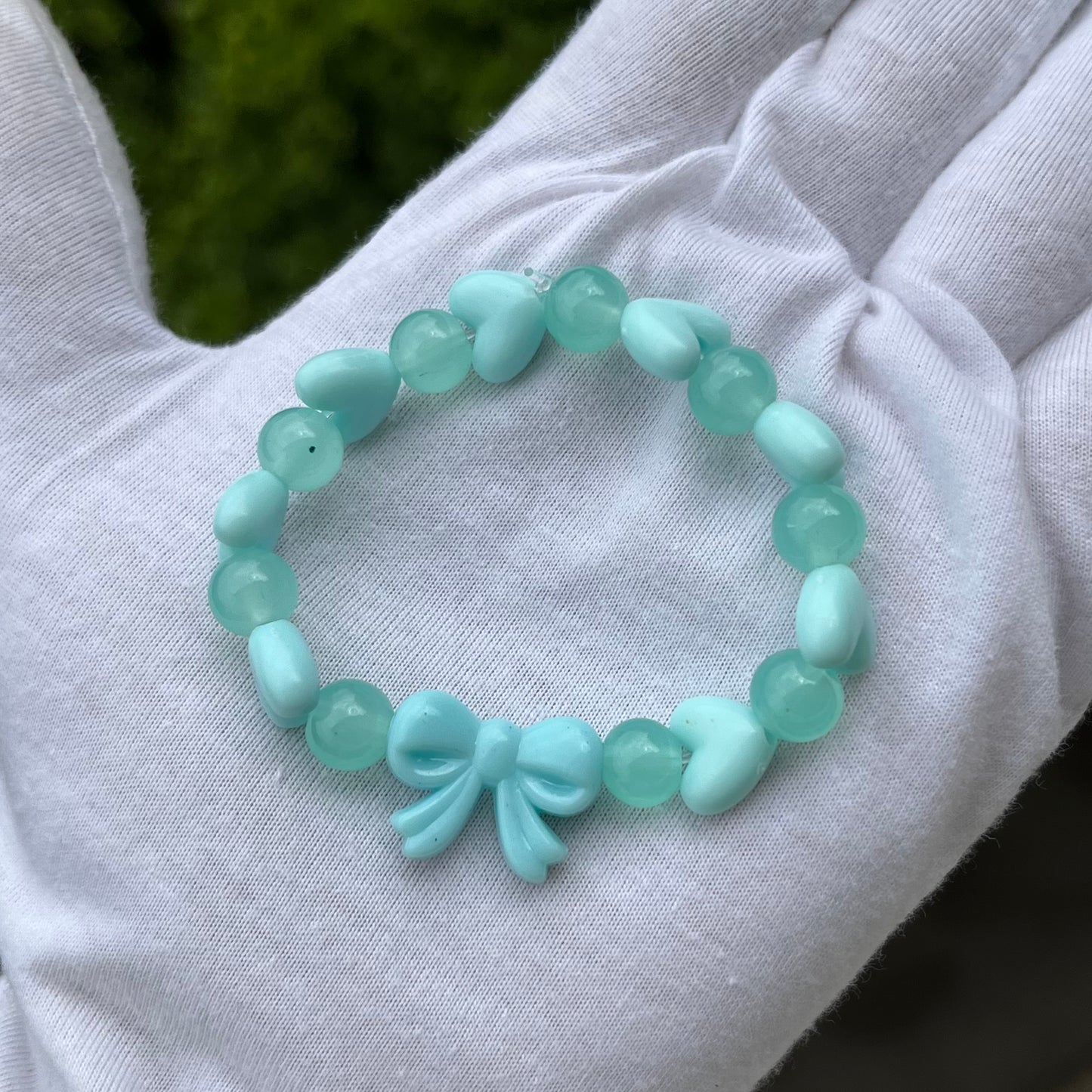 Cute Bow & Hearts Bracelet For Girls(set of 5)