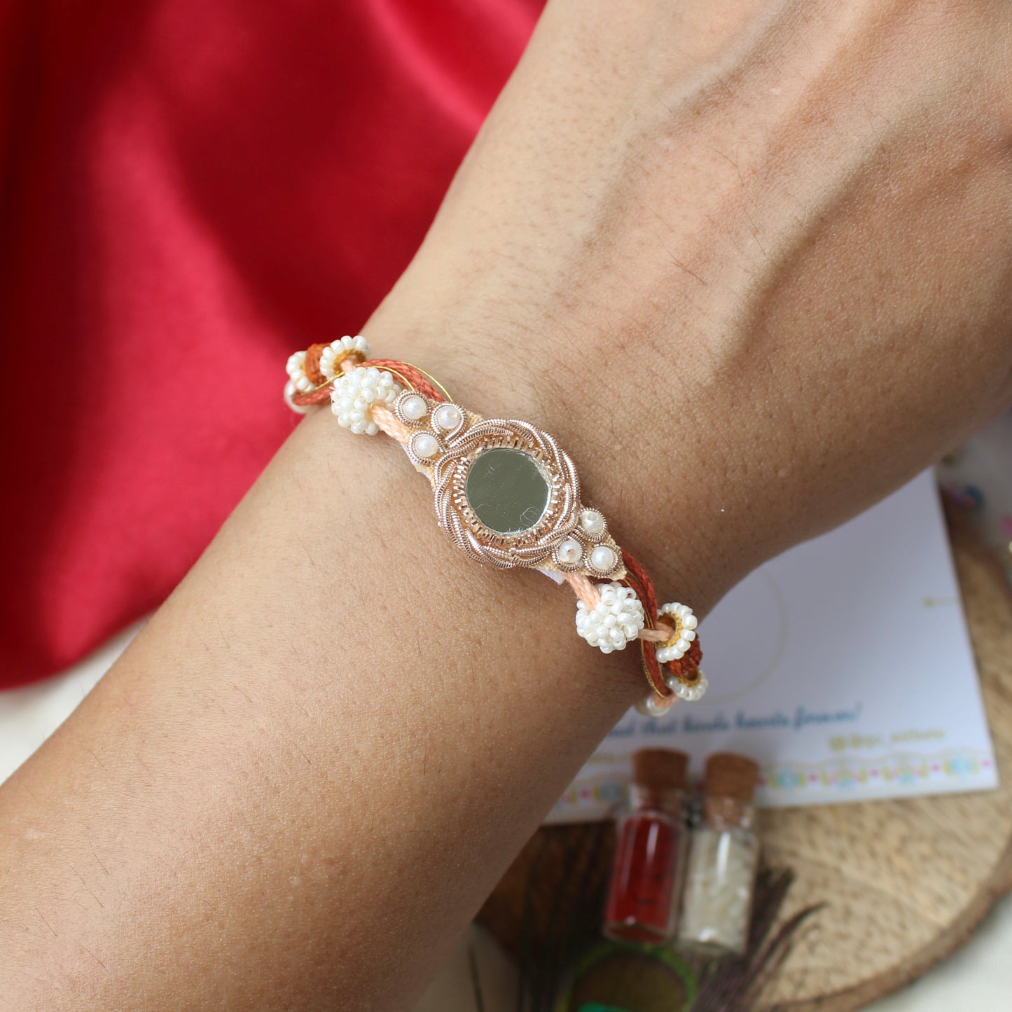 Beautiful Handcrafted Rakhi For Brother