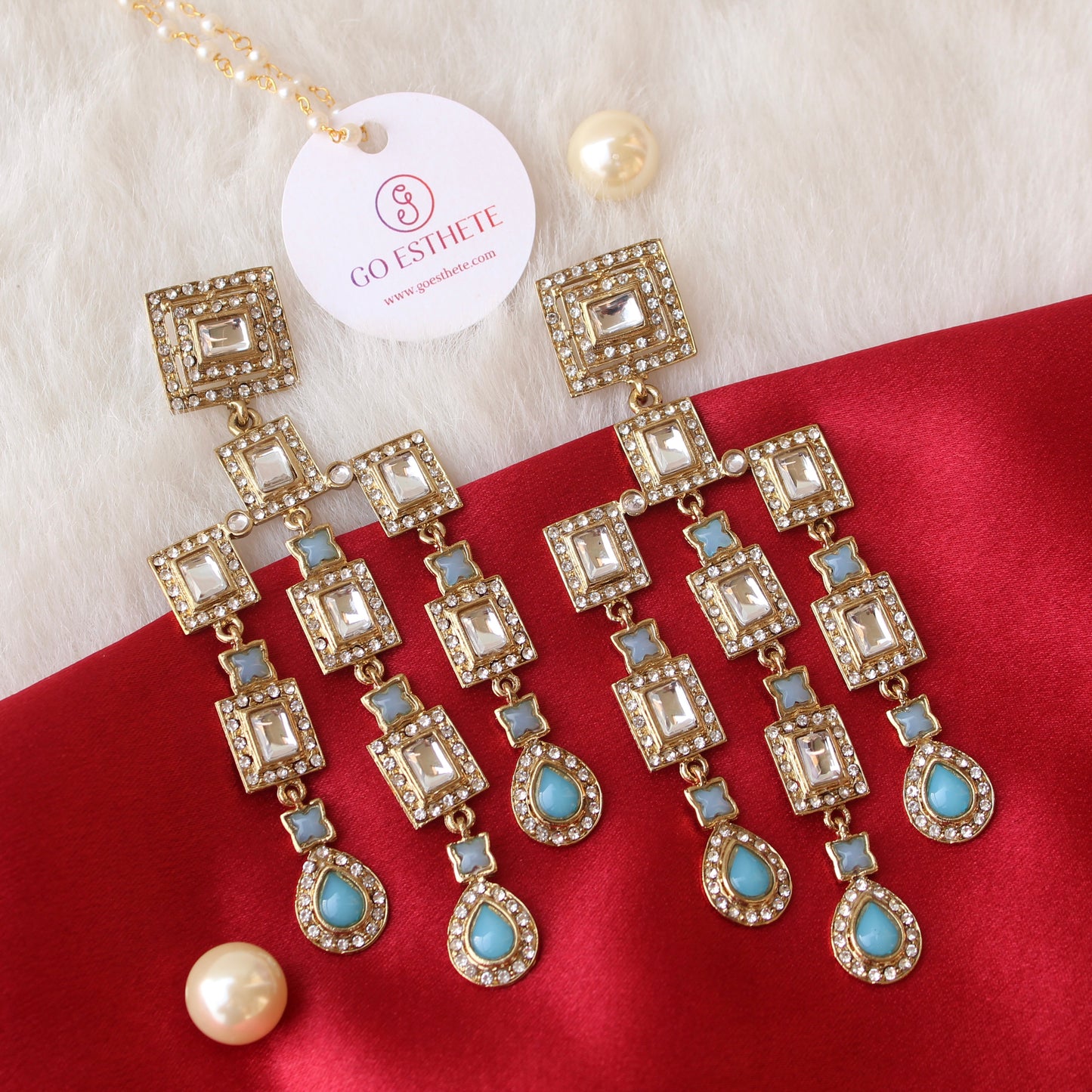 Bollywood Inspired Designer Long Earrings