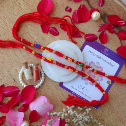 Sets of Raksha-Sutra Rakhi