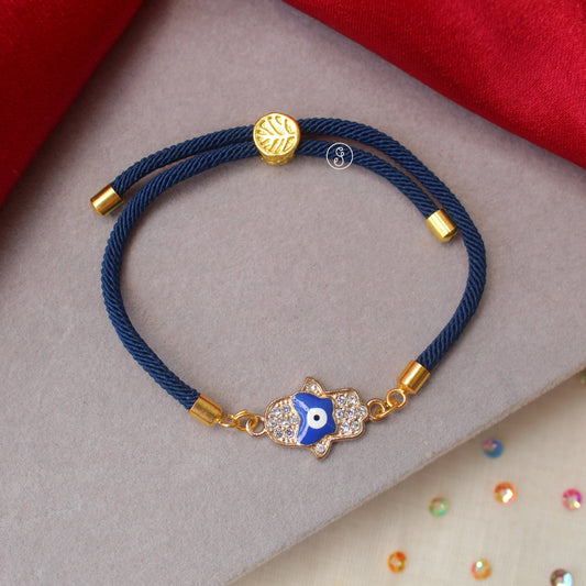 Unisex Hamsa Hand & Evil Eye Bracelet
