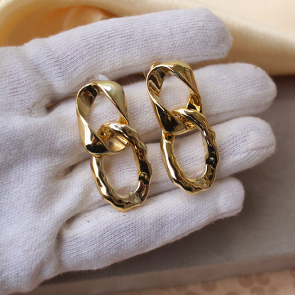 Celebs Style Classic Golden Earrings