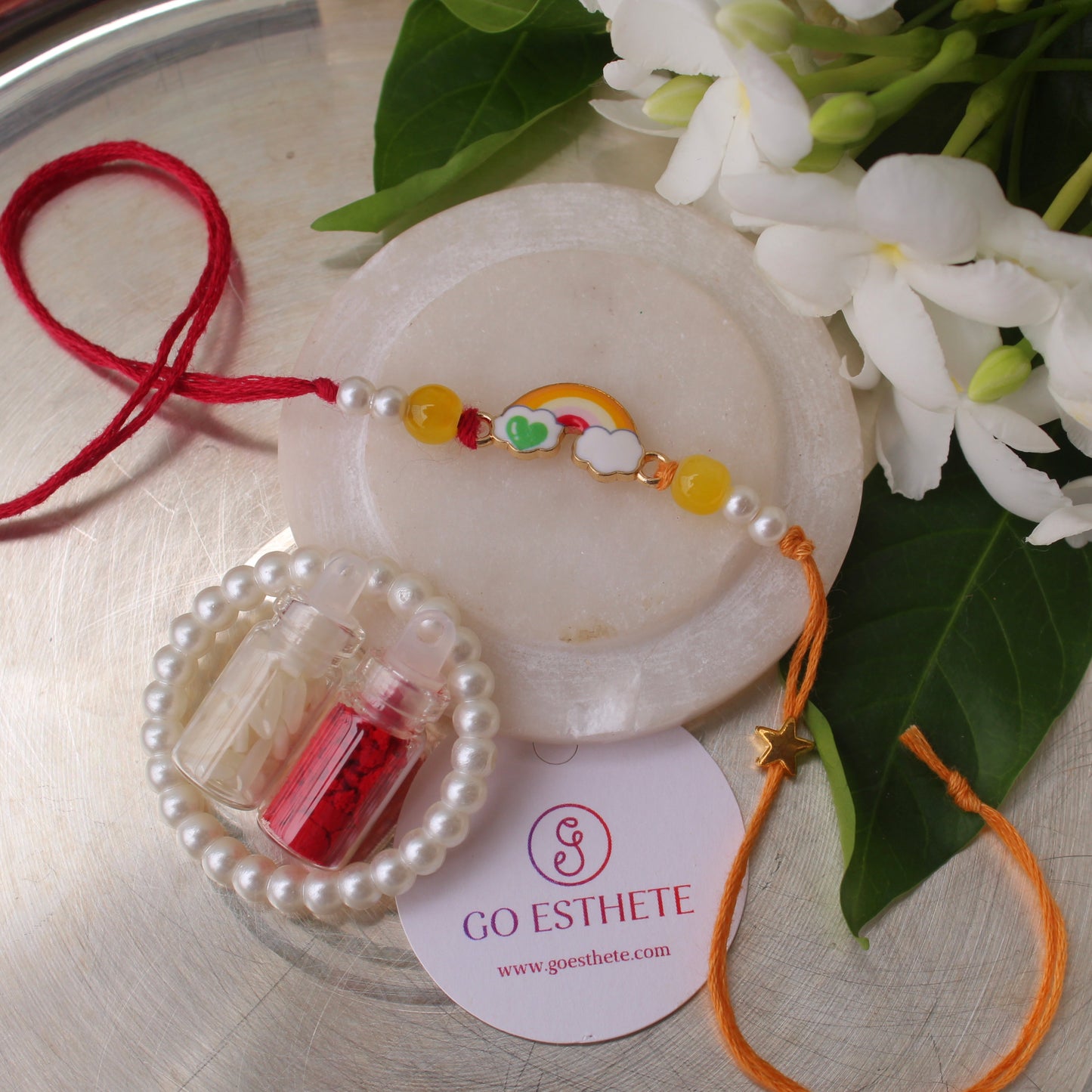 Cute Colourful Rainbow Rakhi For Kids