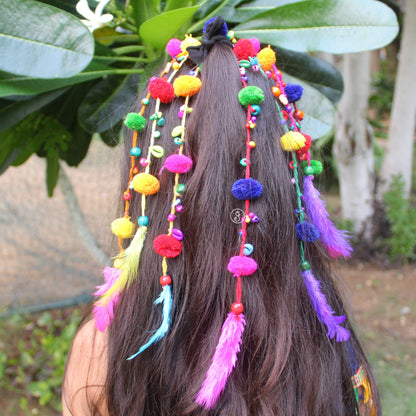 Colourful Full of Charms Hair Accessory