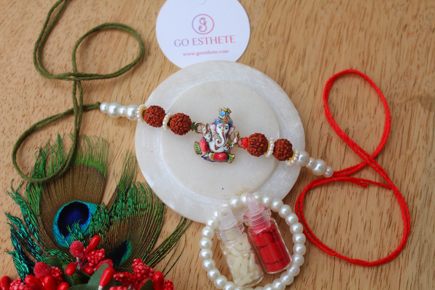 Lord Ganesha Divine Rakhi For Brother