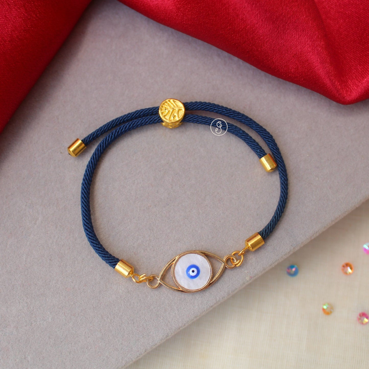 Unisex Evil Eye Adjustable Bracelet