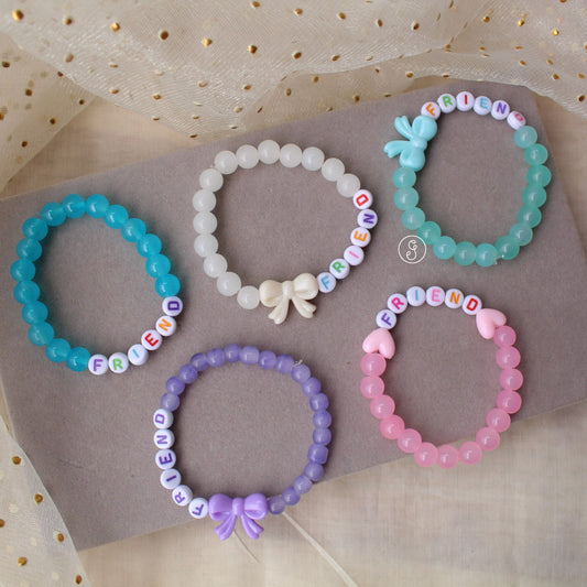 (Set of 5) Friendship Bracelets For Kids