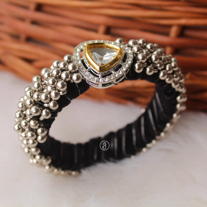 Stunning ghungroo & Kundan Work Bracelet (Single)