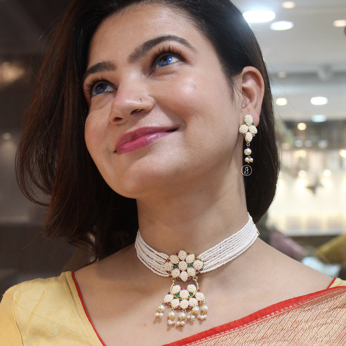 Premium Kolkata Seed Beads Handwoven Set