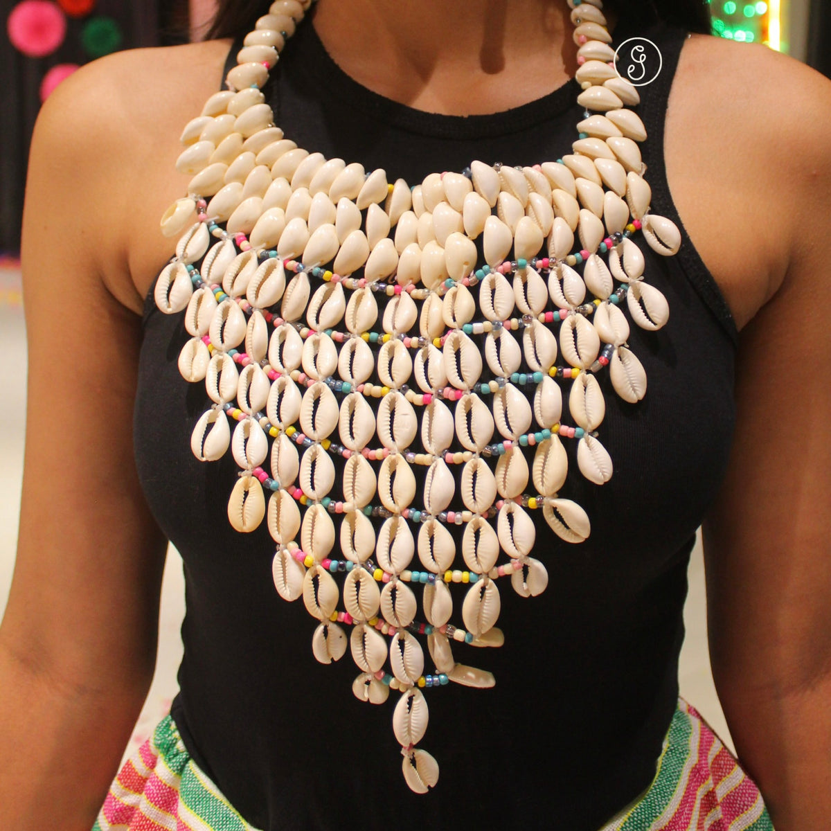 Original Shells Statement Necklace Set