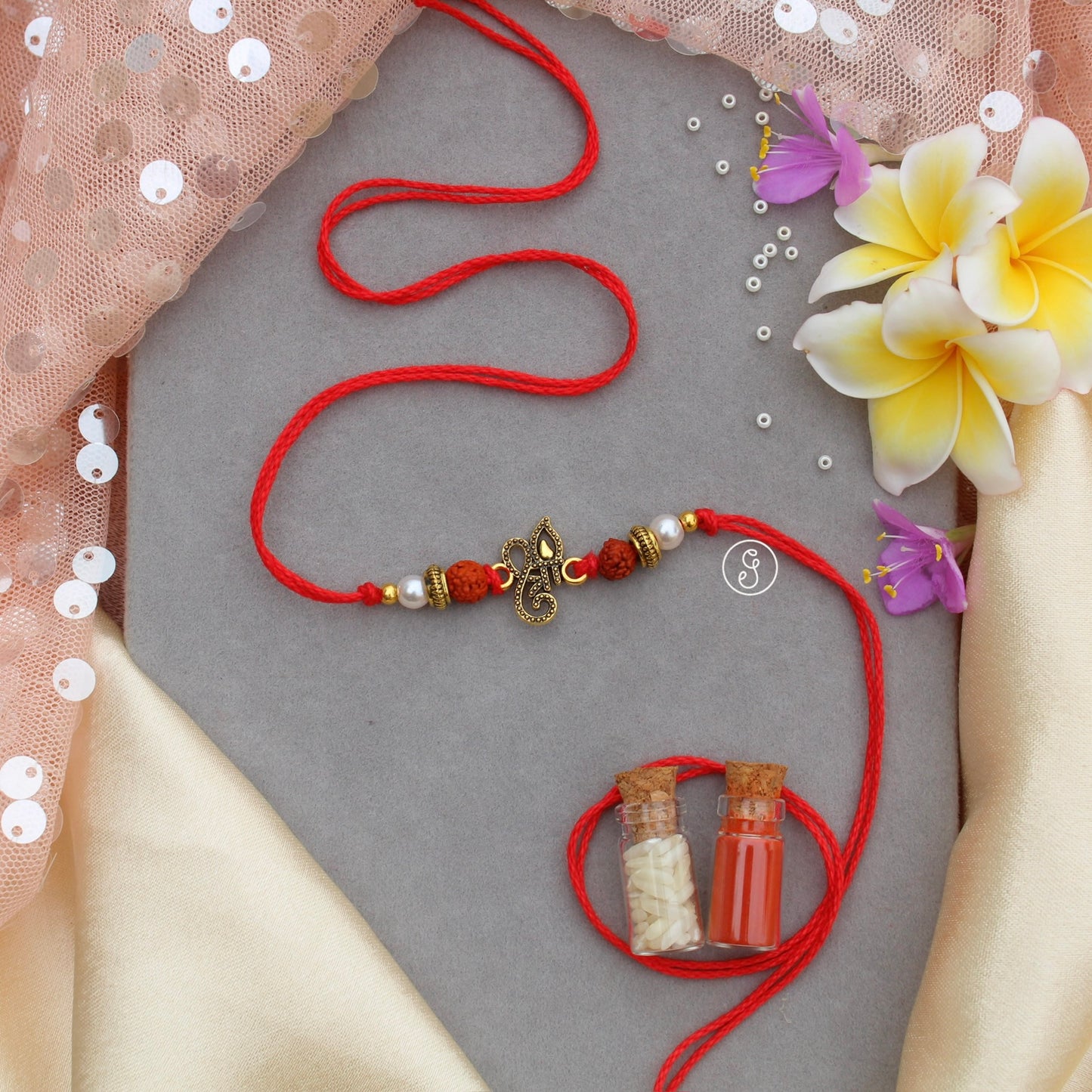 Divine “श्री” Cotton Moli Rakhi
