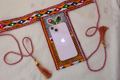 Gujarati Waist-Belt With Mobile Pocket