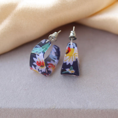 Multicoloured Elite Hoop Earrings