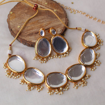 Classic Uncut Kundan Stones Premium Set