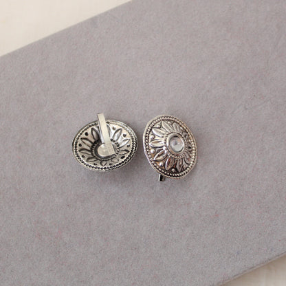 Oxidised Silver Ear Top Bugatti/Bugadi