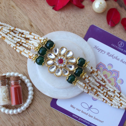 Beautiful Kundan Work Ethnic Bracelet