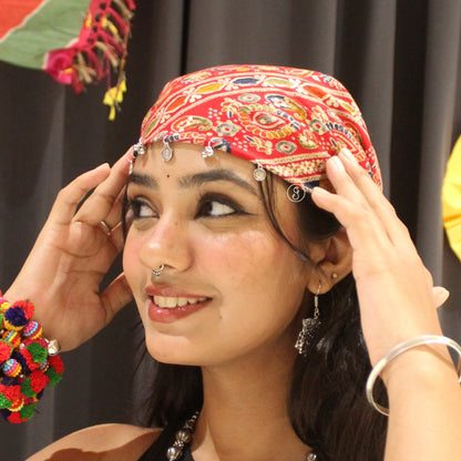 Multicolor Handcrafted Charm Bandana