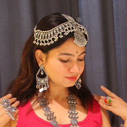 Heavy & Designer Damini Style Maang Tikka