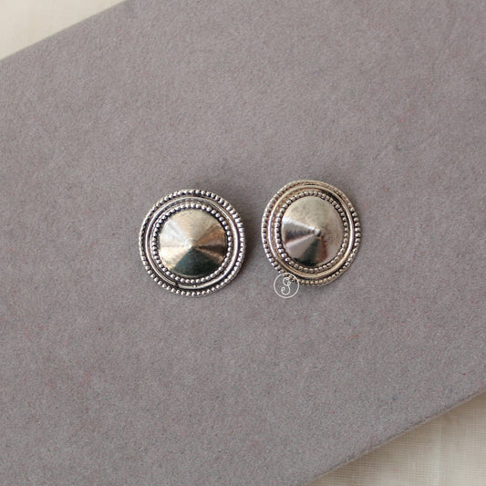 Oxidised Silver Ear Top Bugatti/Bugadi