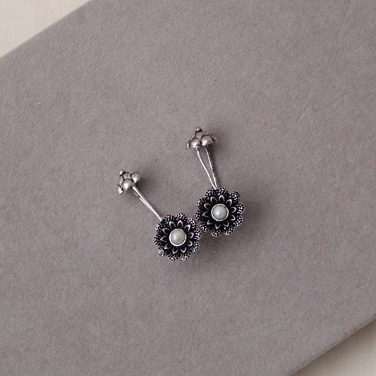 Oxidised Silver Ear-Cuff Bugadi