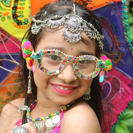 (Pre-Order) Kids Colourful Handcrafted Festive Goggles