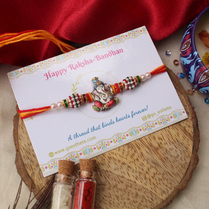Divine Ganesha Rakhi for Brother