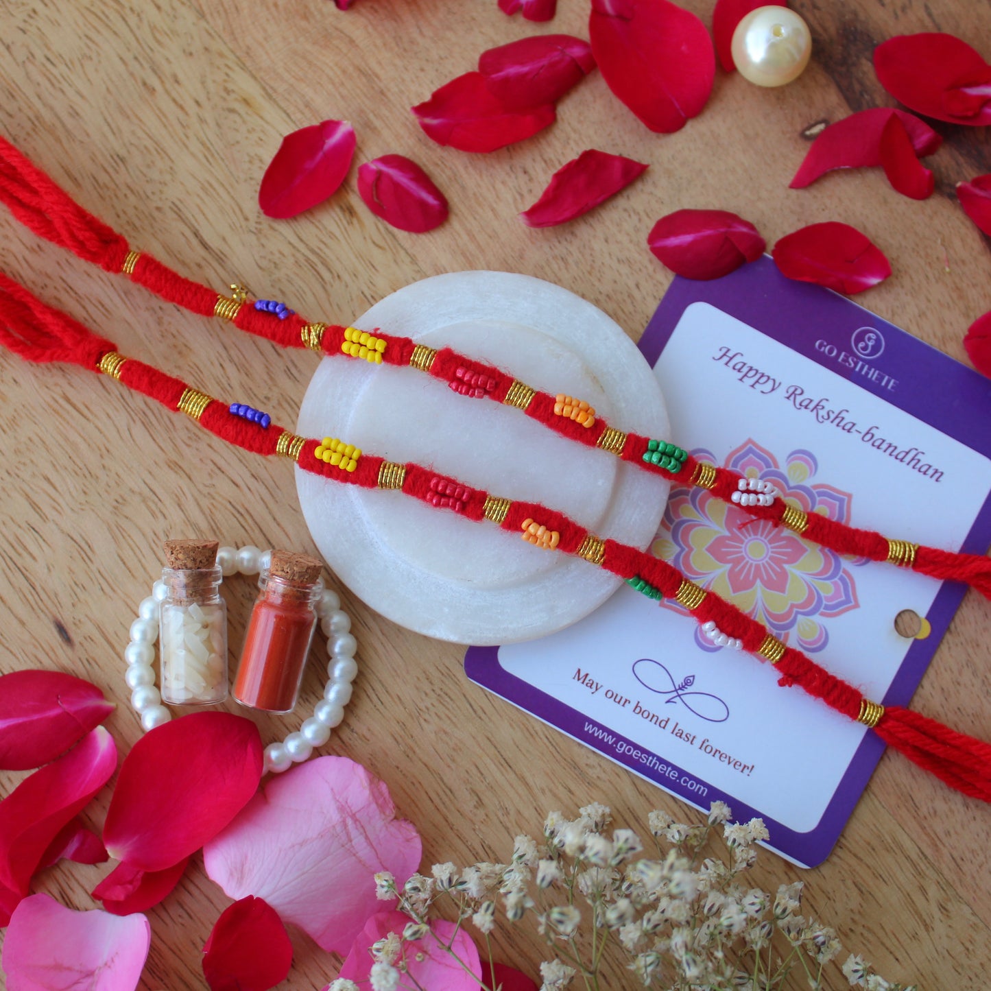 Sets of Raksha-Sutra Rakhi