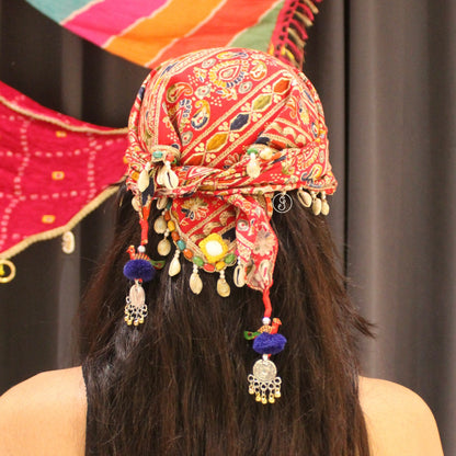 Multicolor Handcrafted Charm Bandana