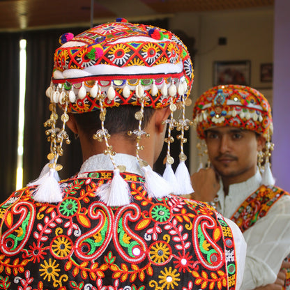 Statement Handcrafted Navratri Pagdi