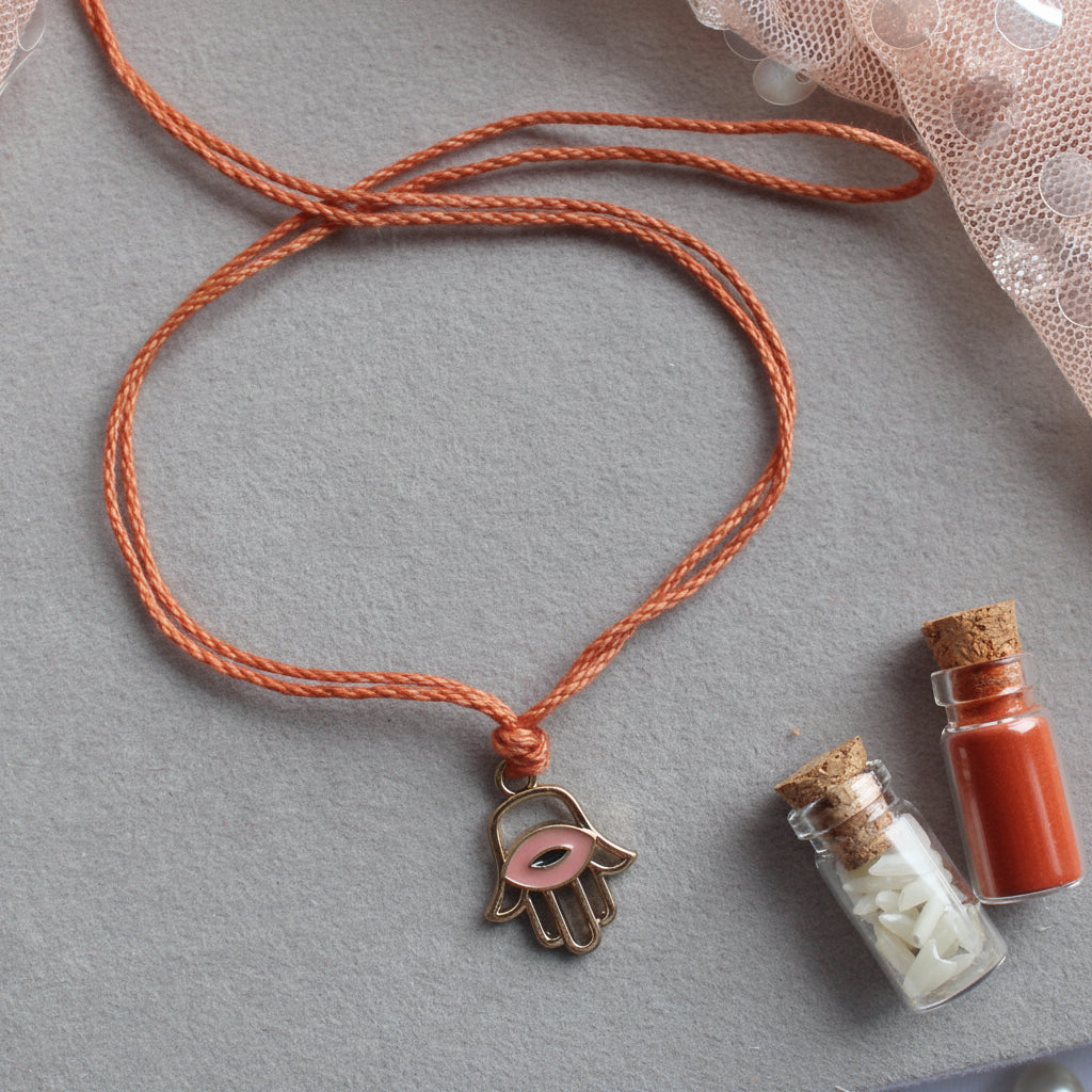 Hamsa Hand Rakhi – A Symbol of Protection & Good Fortune
