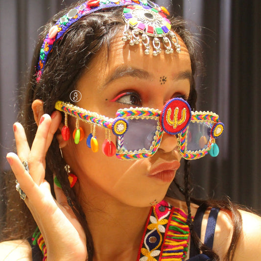 Handcrafted Trishul Navratri Special Goggle