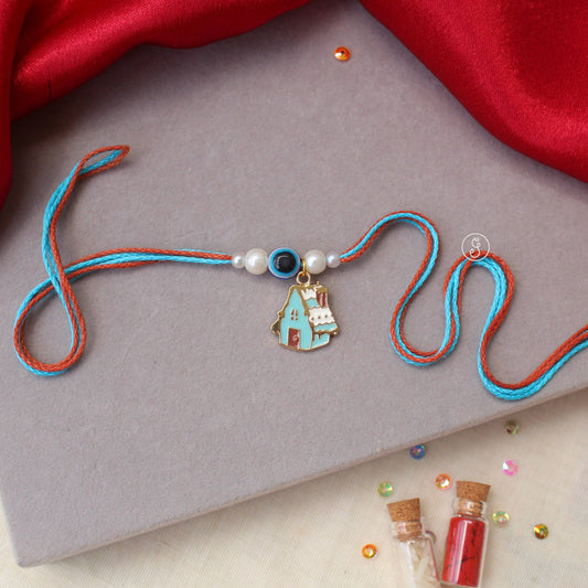 Home Charm Pet Rakhi with Evil Eye