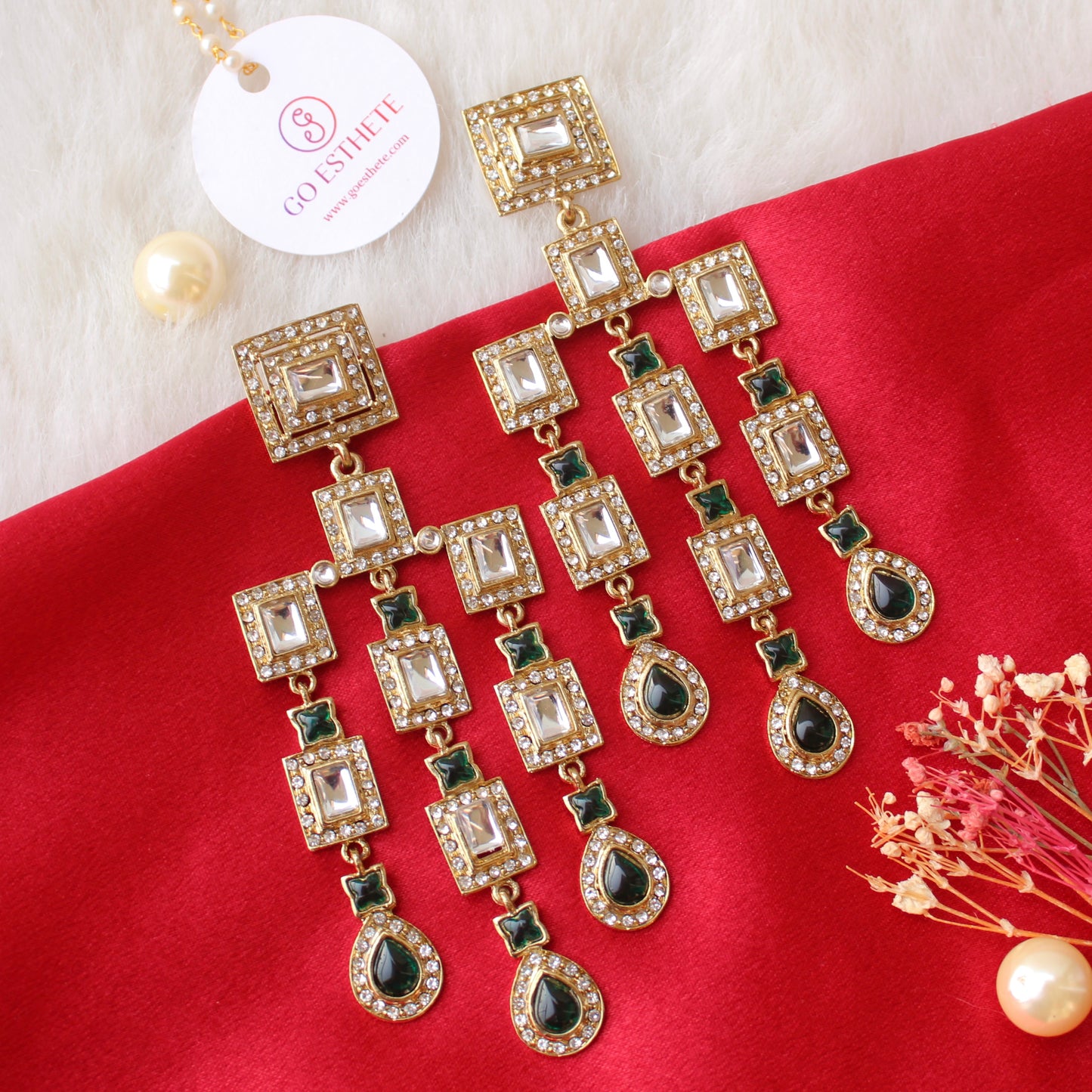 Bollywood Inspired Designer Long Earrings